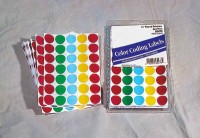 3/4" Assorted Removable Dots