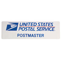 "Postmaster" Logo Magnetic Sign