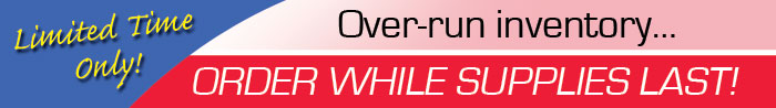 Limited Time Only, Order While Supplies Last!