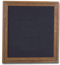 36" x 36" Wood Enclosed Letterboard