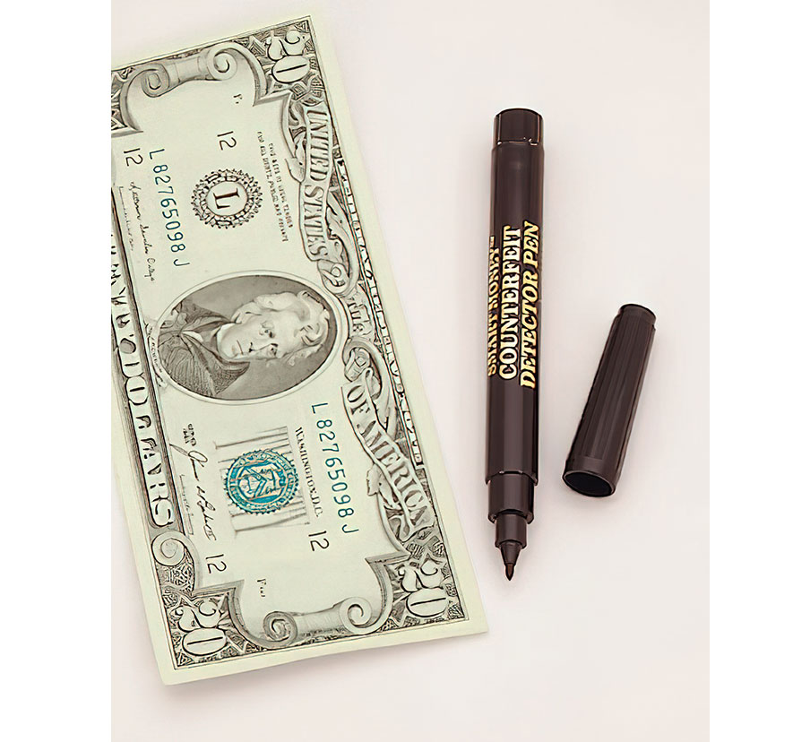 Pocket Style Counterfeit Detector Pen