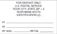 CUSTOM PAYMENT APPROVAL STAMP