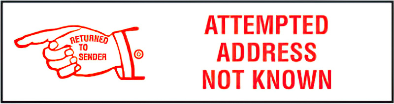 EA19,UPGRADE RUBBER "RTS"-ATTEMPTED ADDR