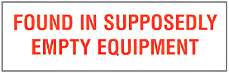 EA07,UPGRADE RUBBER FOUND IN SUPPOSEDLY