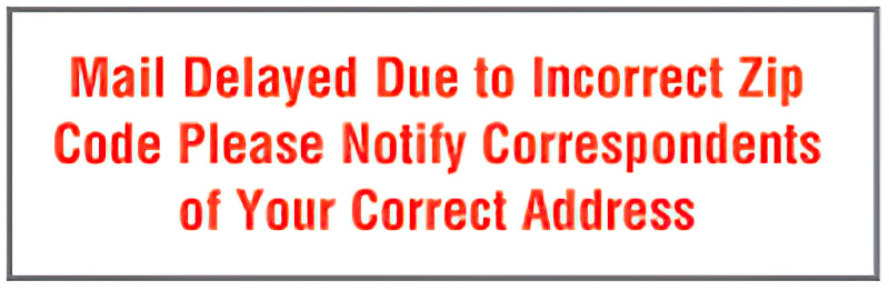 EA07,UPGRADE RUBBER STAMP MAIL DELAYED D