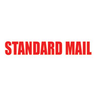 "Standard Mail" Pre-inked Counter Stamp