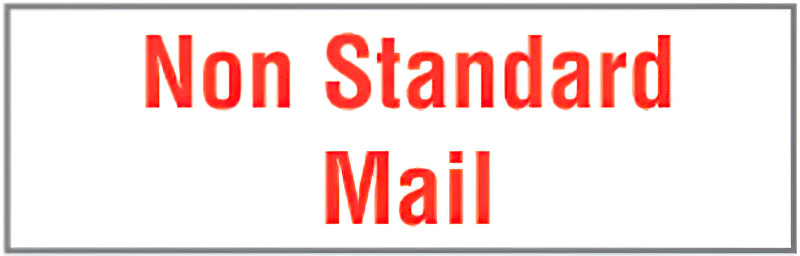 N10-132 NON STANDARD MAIL PREINKED STAMP