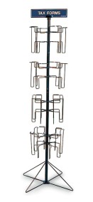 16 Pocket Rotating Floor Display