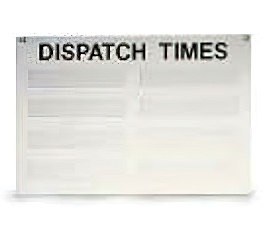 Large Dispatch Board, 24" x 36"