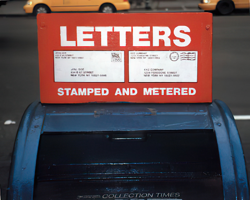 Custom Collection Box Sign