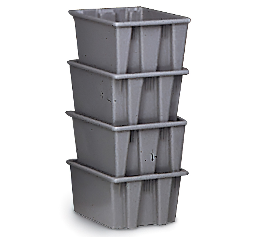 400 lb. Capacity Tote Container - 10" high