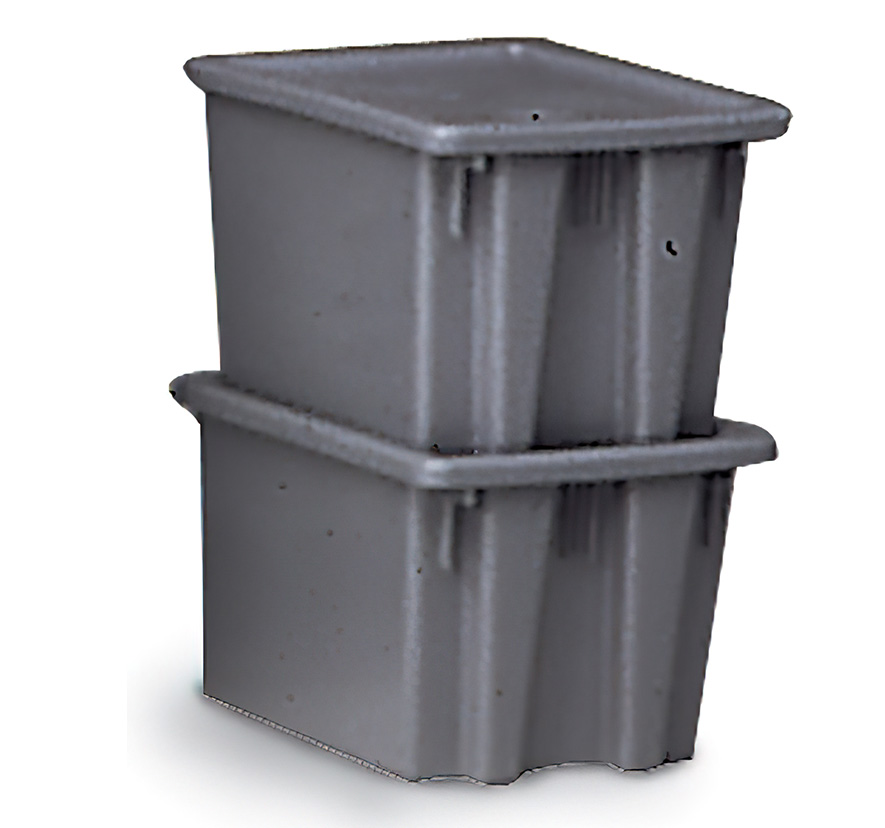 400 lb. Capacity Tote Container - 13" high