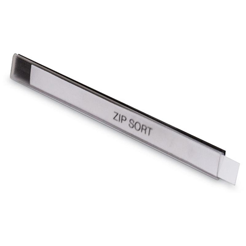 MAGNETIC LABEL HOLDER,1/2" X 6" - 25/box