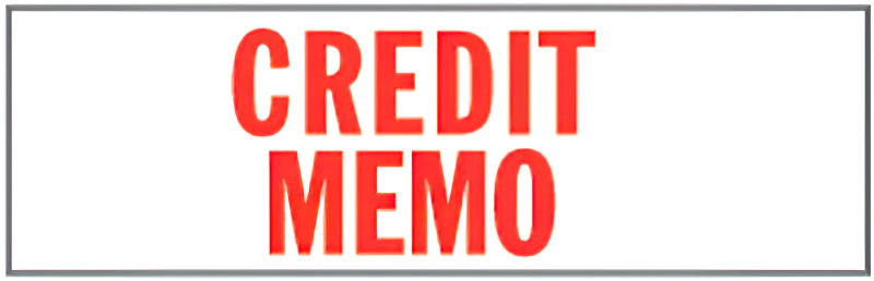 EA07,UPGRADE RUBBER STAMP CREDIT MEMO