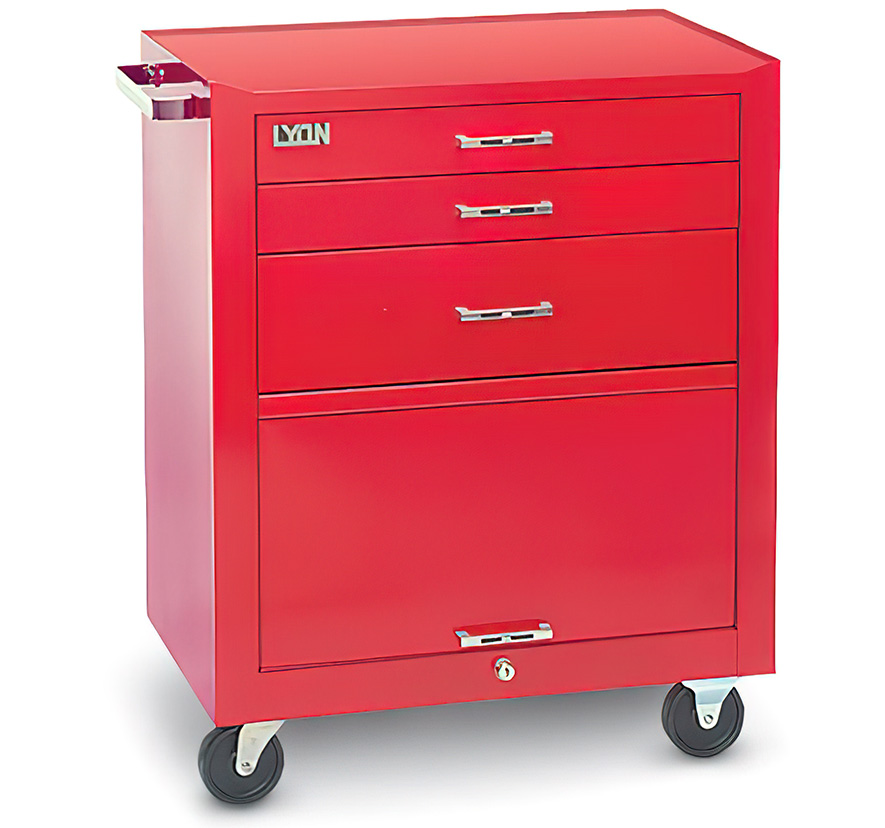 3 Drawer/1 Compartment Roller Cabinet
