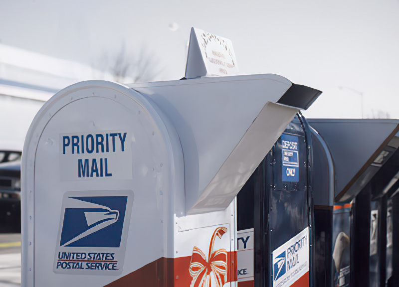 COLLECTION BOX MAGNET, PRIORITY MAIL