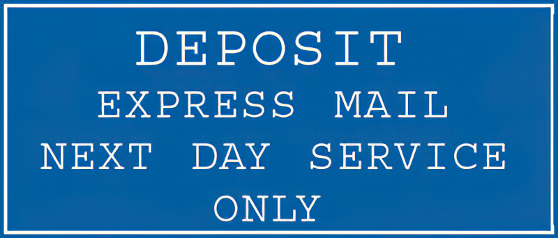 DECAL -  DEPOSIT EXPRESS...