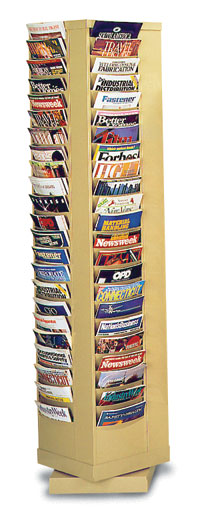 92 Pocket Rotary Con-Tur Literature Rack
