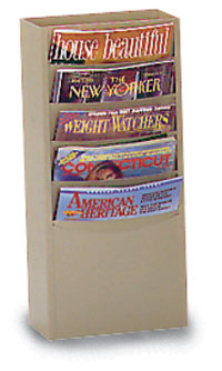 5 Pocket Con-Tur Literature Rack