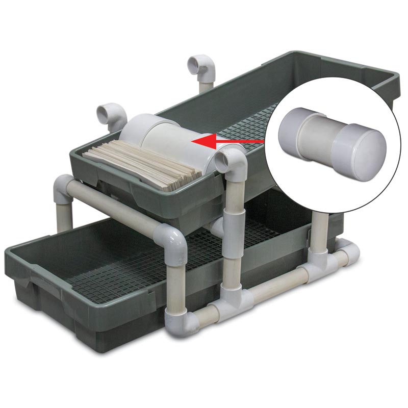 Mail Roller for Waffle Trays