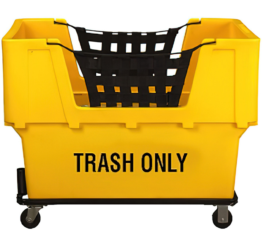 Yellow Container Truck - "Trash Only"