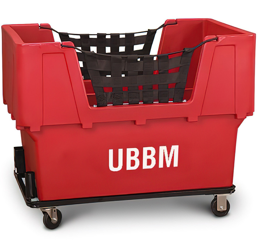 Red Container Truck - "UBBM"