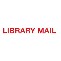 LIBRARY MAIL PRE-INKED STAMP