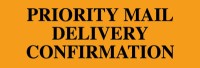 Priority Mail Delivery Confirmation
