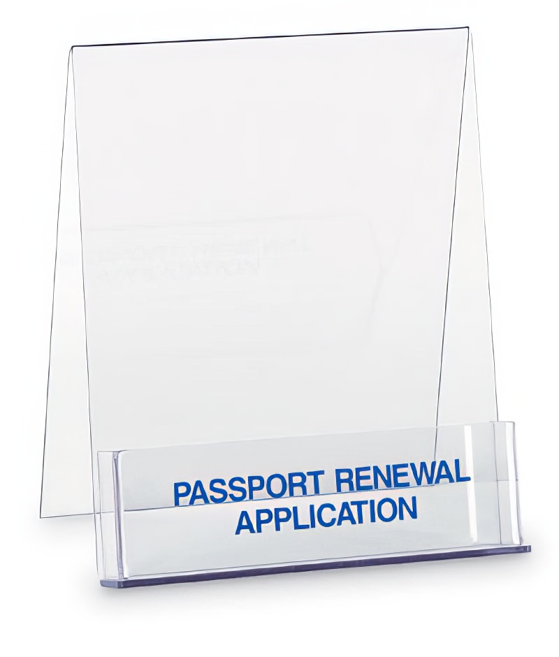 Passport Renewal Application, Acrylic