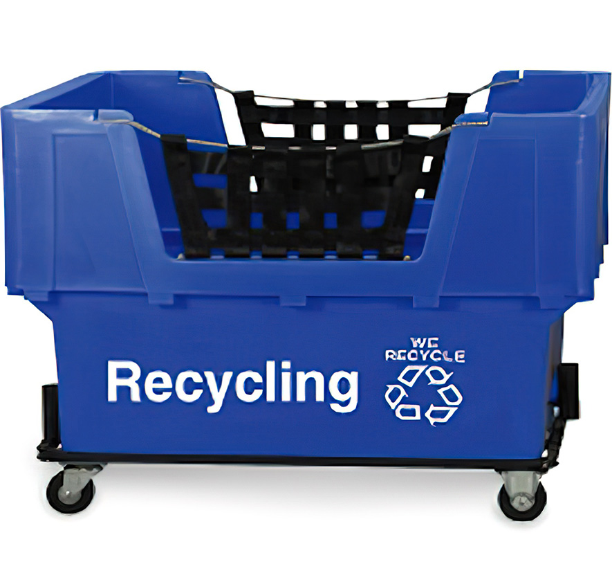 Blue Container Truck - "Recycling"