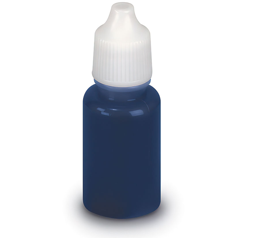 ¼ oz Blue Refill for Pre-inked Stamp