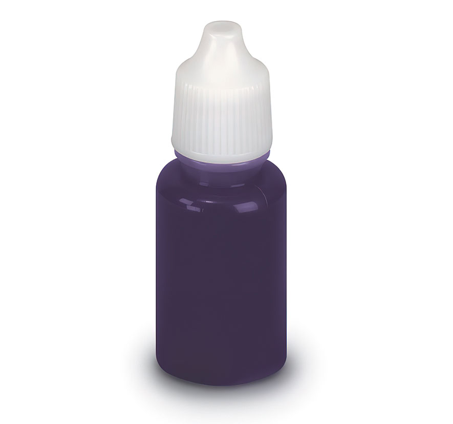 ¼ oz Purple Refill for Pre-inked Stamp