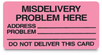 Misdelivery Cards