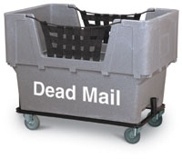 Grey Container Truck, "Dead Mail"