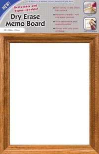 Milan Removable Dry Erase Memo Boards