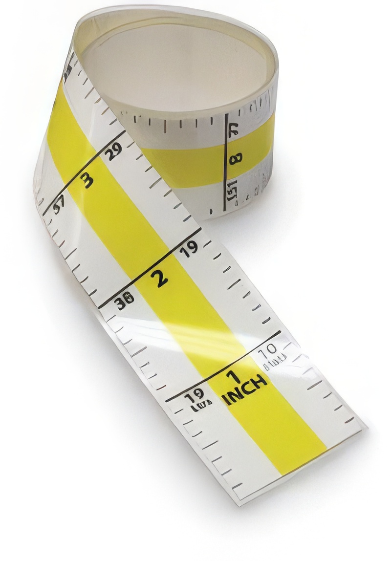 48" Mail Measuring Tape, Vertical