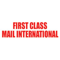 First Class Mail International -  Pre-Inked Small Stamp
