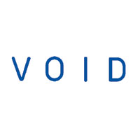 "Void" Blue Pre-Inked Small Counter Stamp
