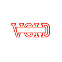 "Void" Red Pre-Inked Small Counter Stamp