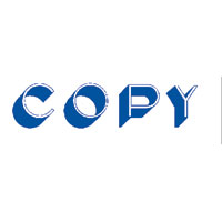 "Copy" Blue Pre-Inked Small Counter Stamp