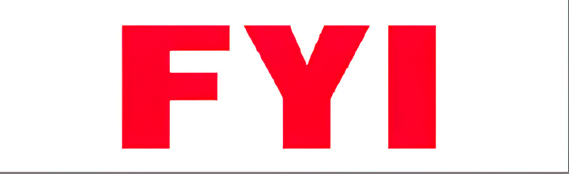 "FYI" Pre-Inked Small Counter Stamp