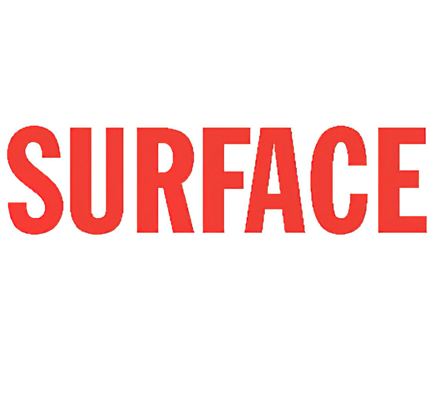 "Surface" Pre-Inked Small Counter Stamp