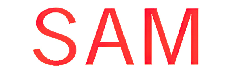 "SAM" Pre-Inked Small Counter Stamp