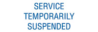 Service Temporarily Suspended