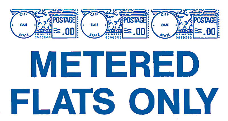 5"X9", METERED FLATS ONLY