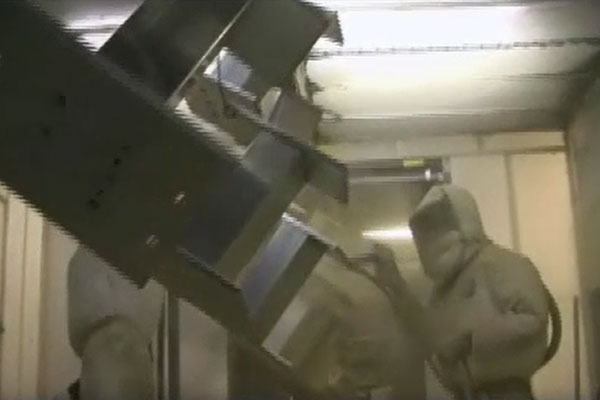 Cluster Mailbox Powdercoating